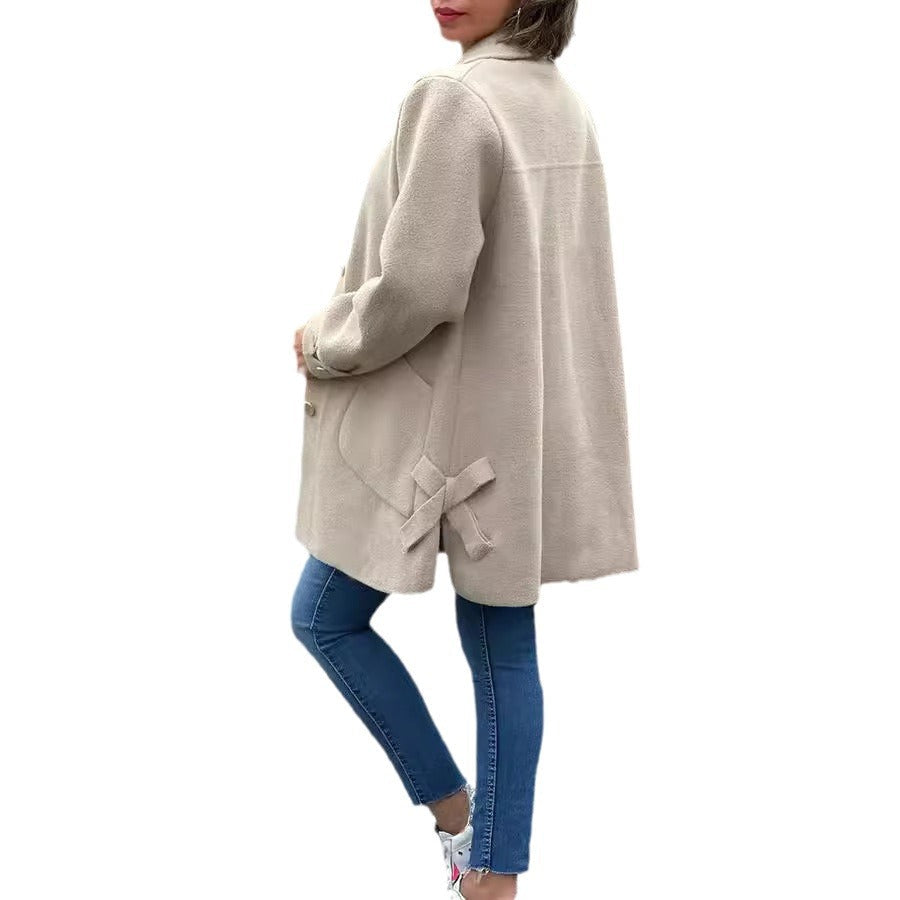 Corinne | Cozy Button-Down Coat