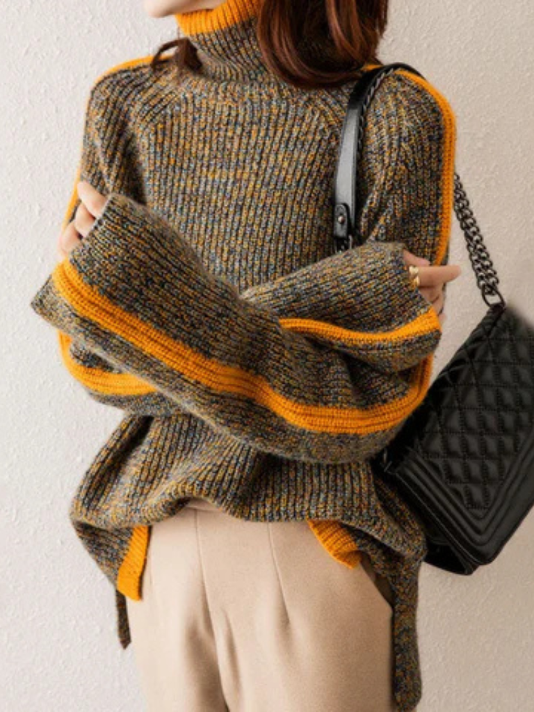 Lena | Wool-Blend Turtleneck Sweater