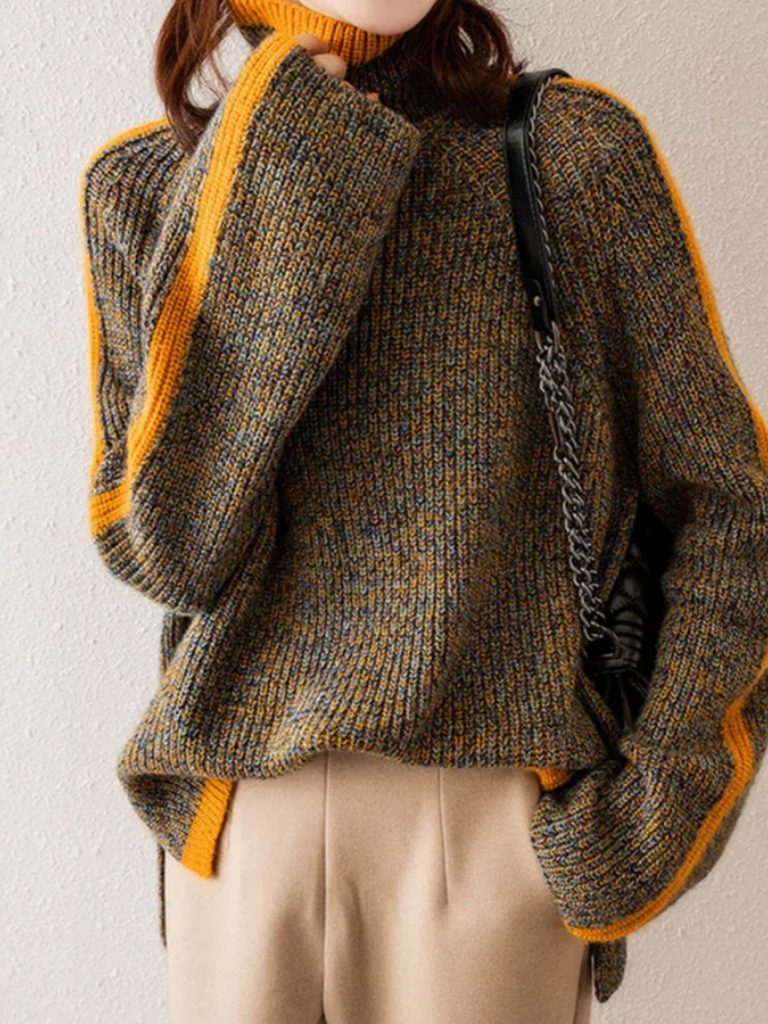 Lena | Wool-Blend Turtleneck Sweater