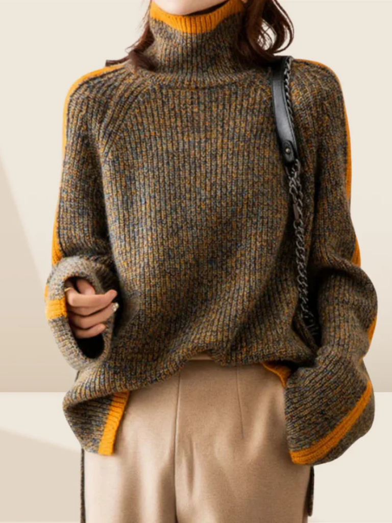 Lena | Wool-Blend Turtleneck Sweater