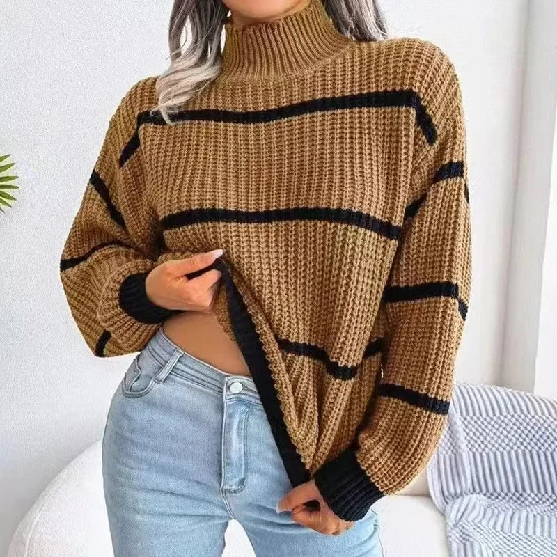 Maya | Loose Fit Turtleneck Sweater