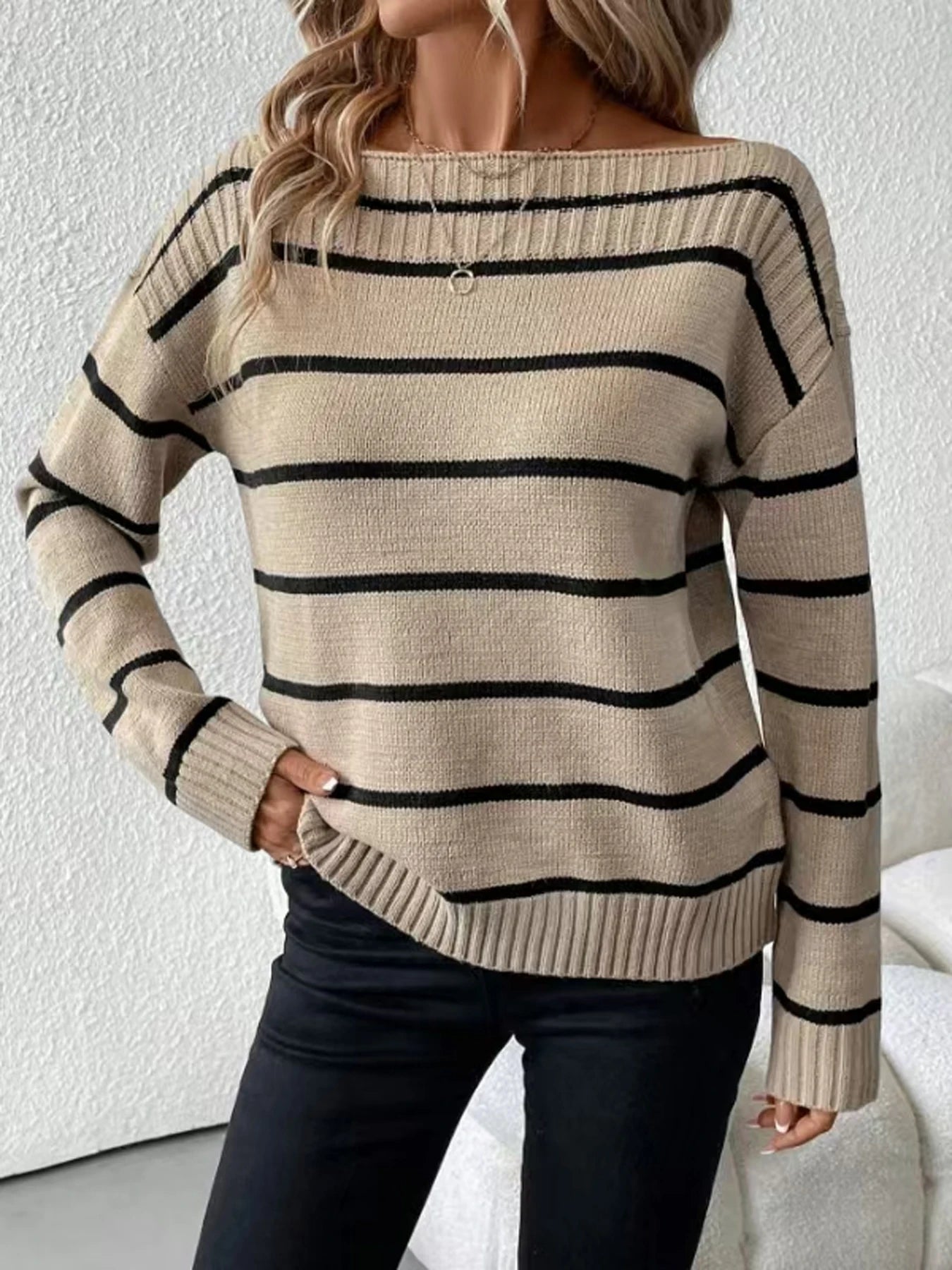 Luna | Elegant Long Sleeve Pullover