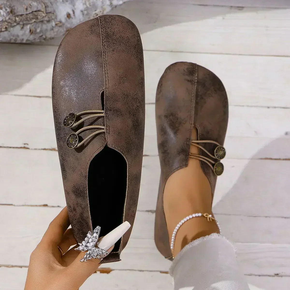 Lydia | Orthopedic Suede Slippers
