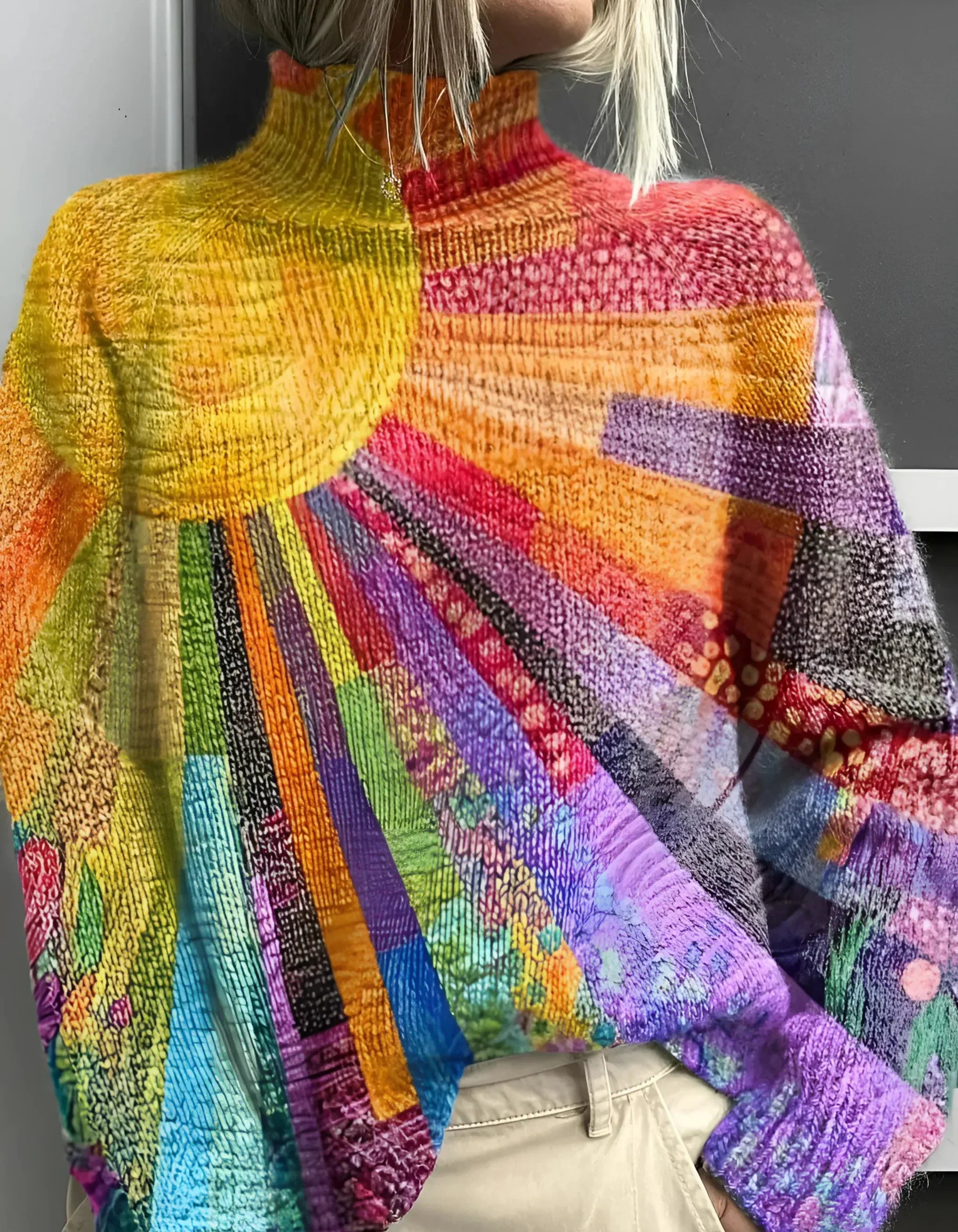 Fana | Lively Turtleneck Sweater