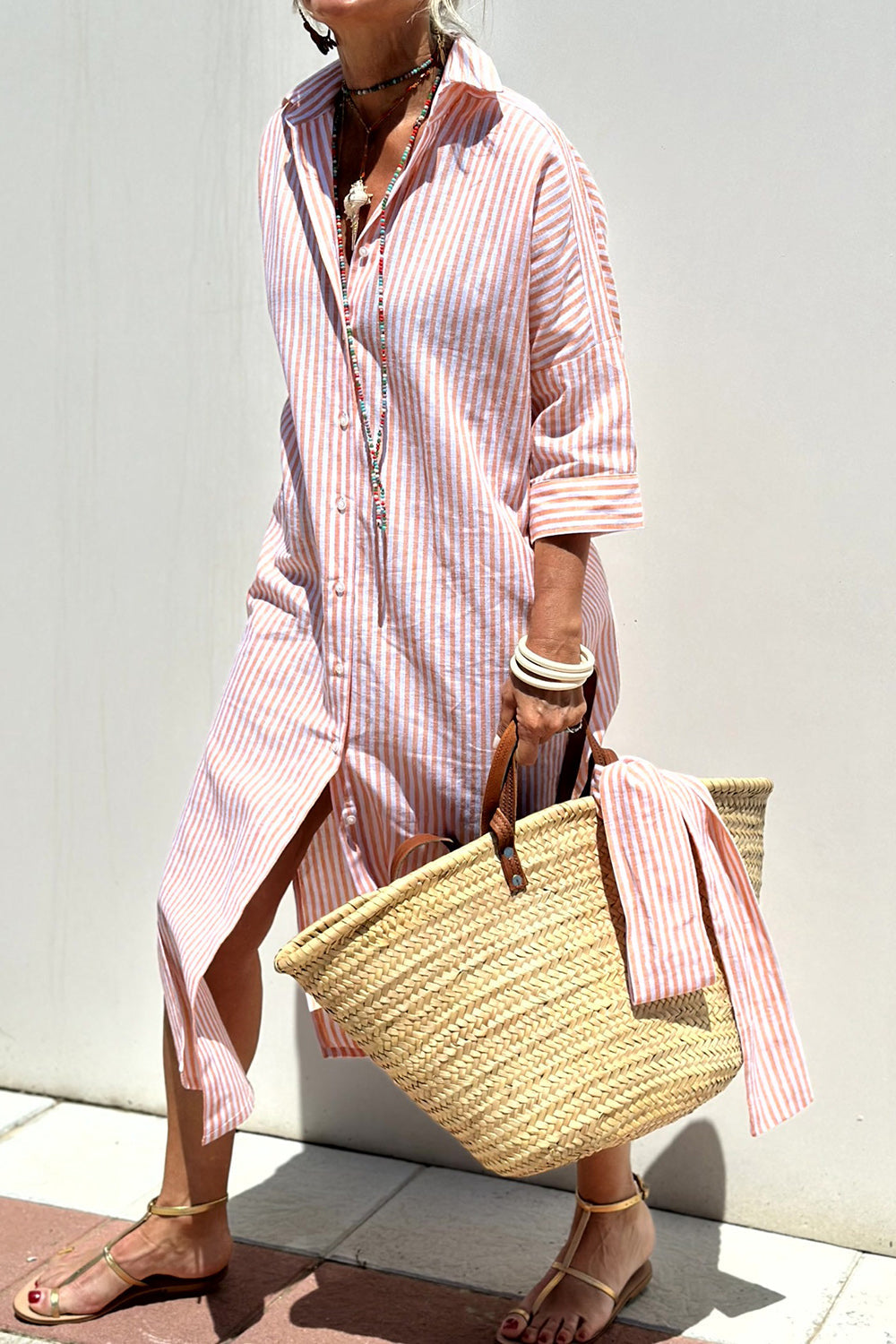Delphine | Light elegance with stripes