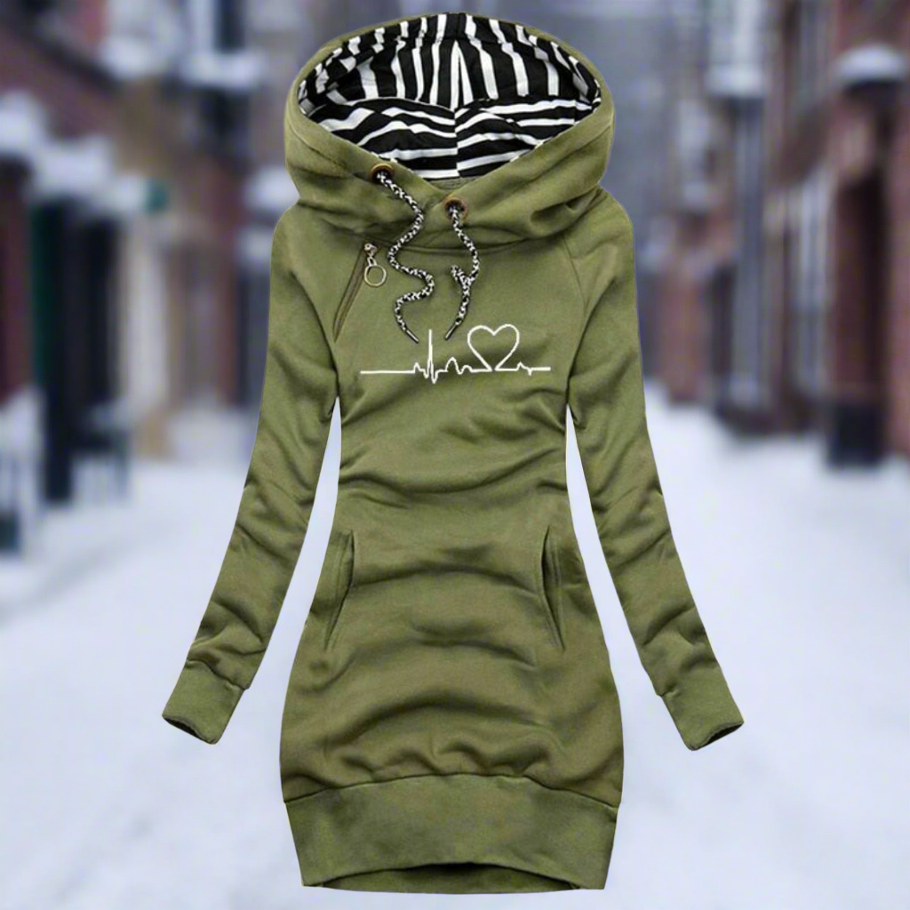 Elegant, versatile, and comfortable sweater dress for women