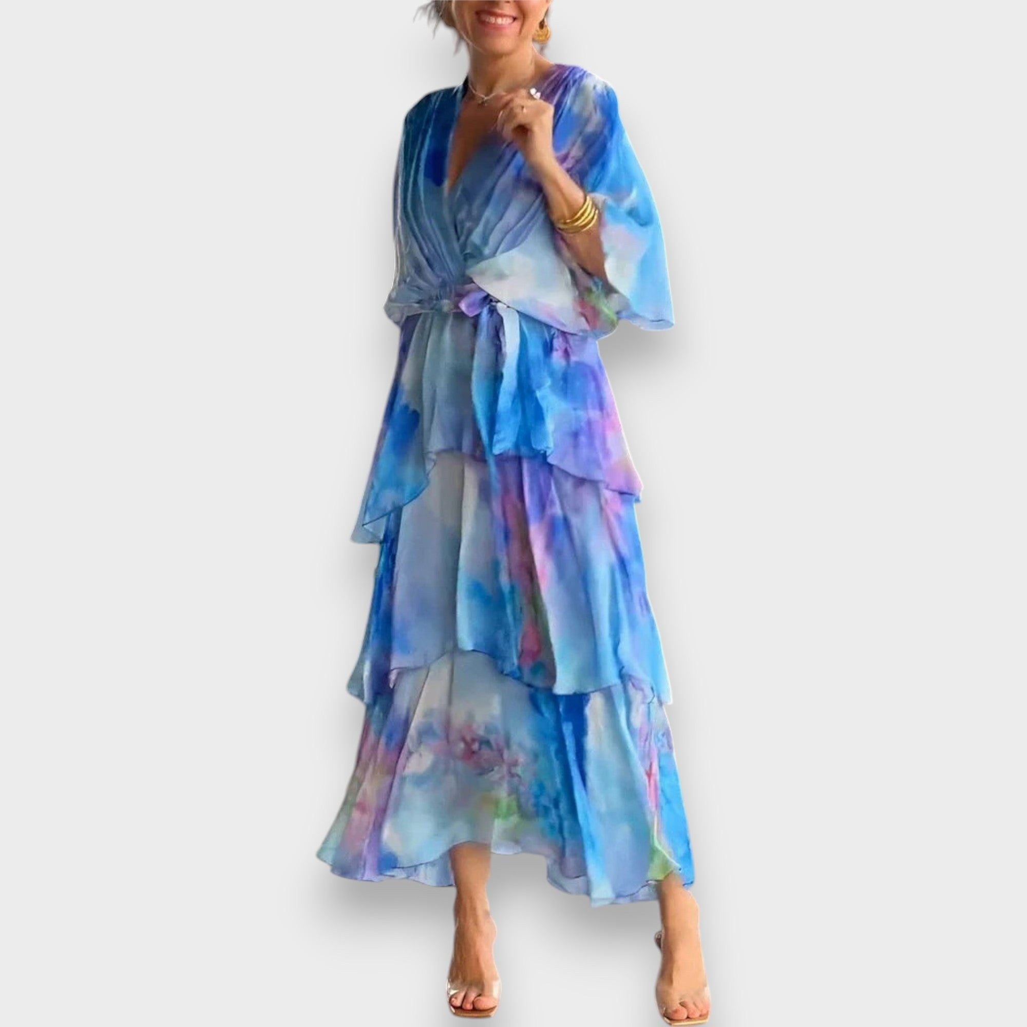 Betty - Stunning Dress with V-Neckline