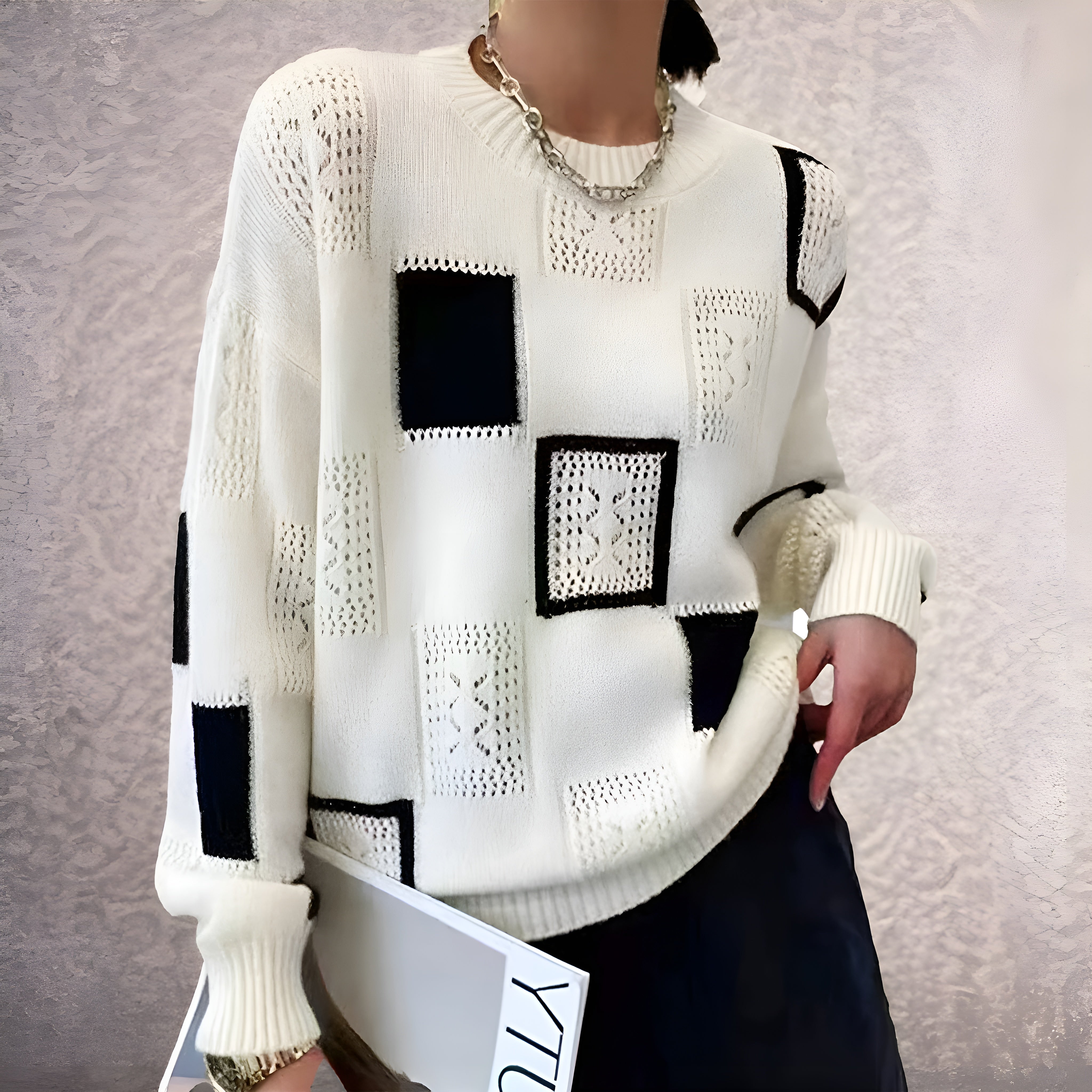 Reyana | Classic Knit Pullover