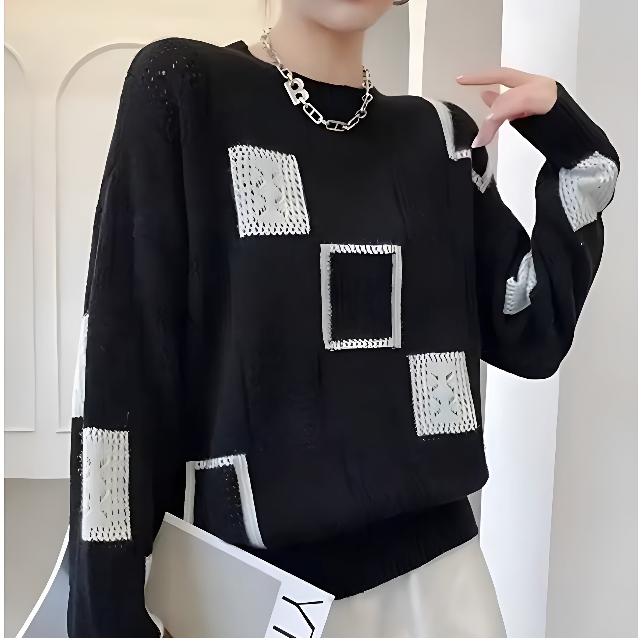 Reyana | Classic Knit Pullover