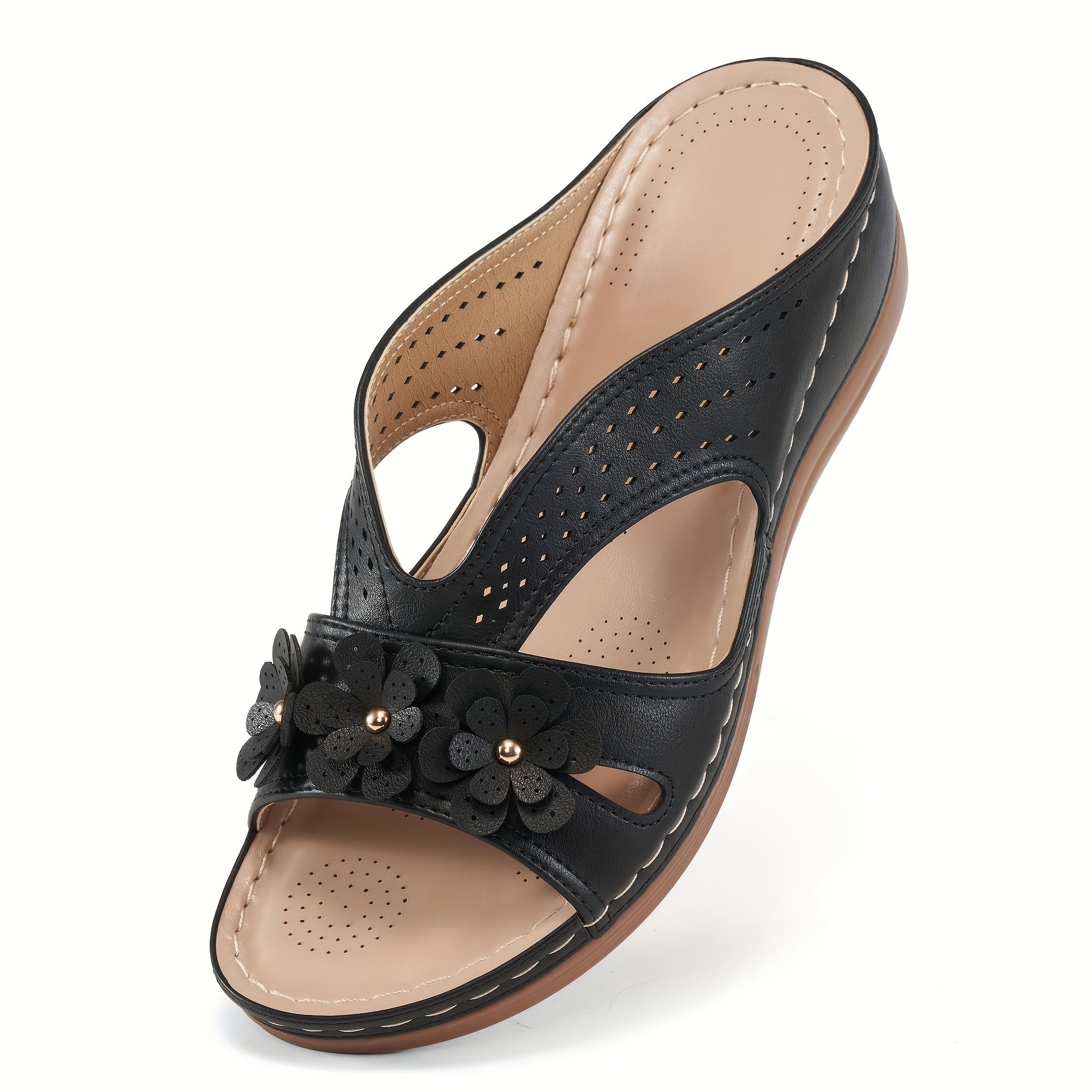 Norabel - Orthopedic Comfort Wedge Sandals – Stability, Lightness and Natural Posture
