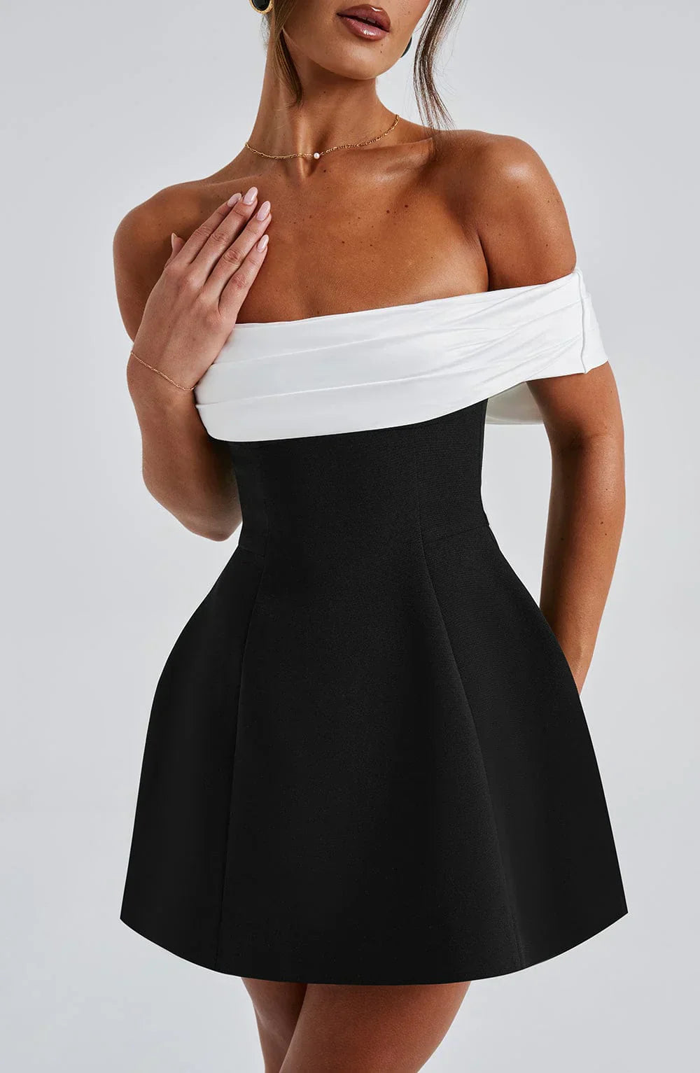 Noirva |Bloom Mini Dress
