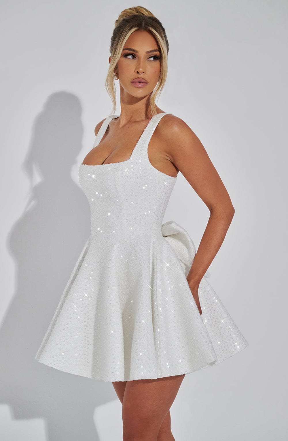 Luniva | Bow Tie Mini Dress