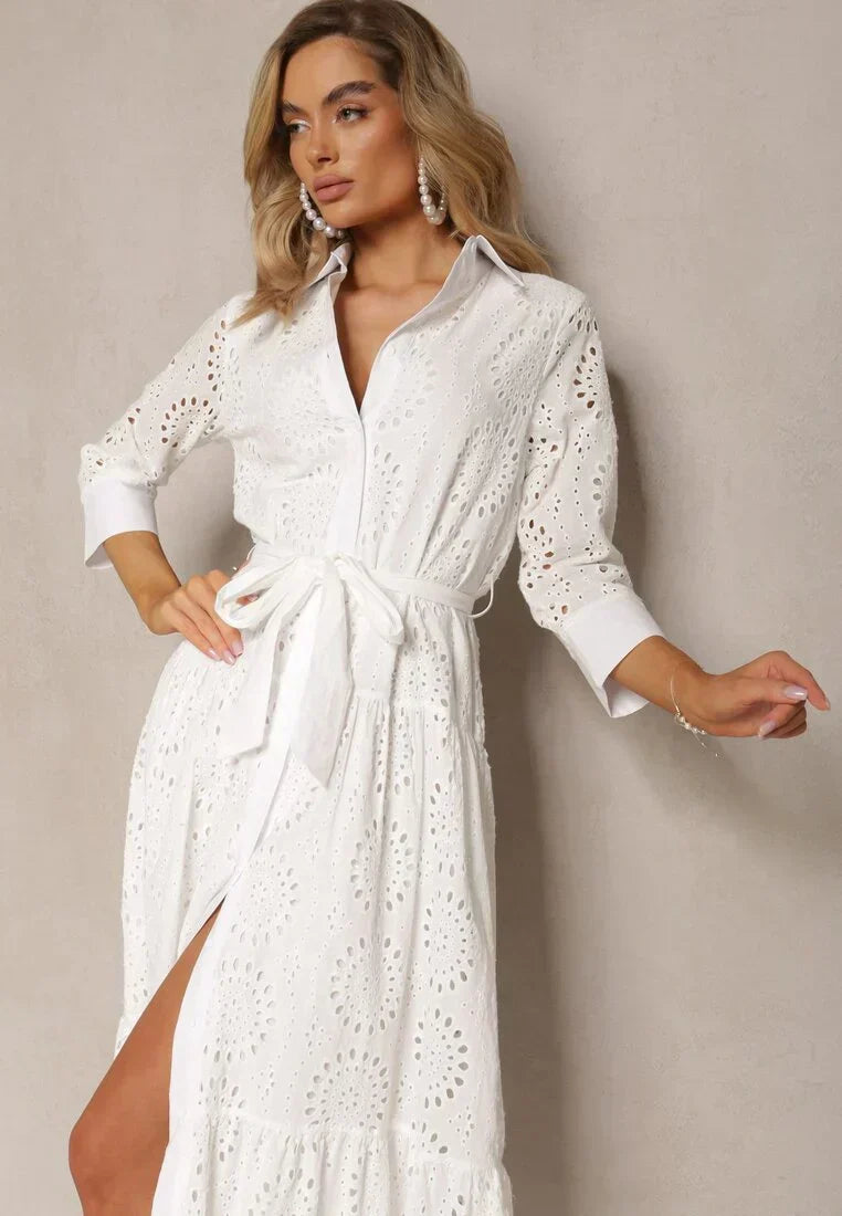 Julienne | Detail Midi Dress