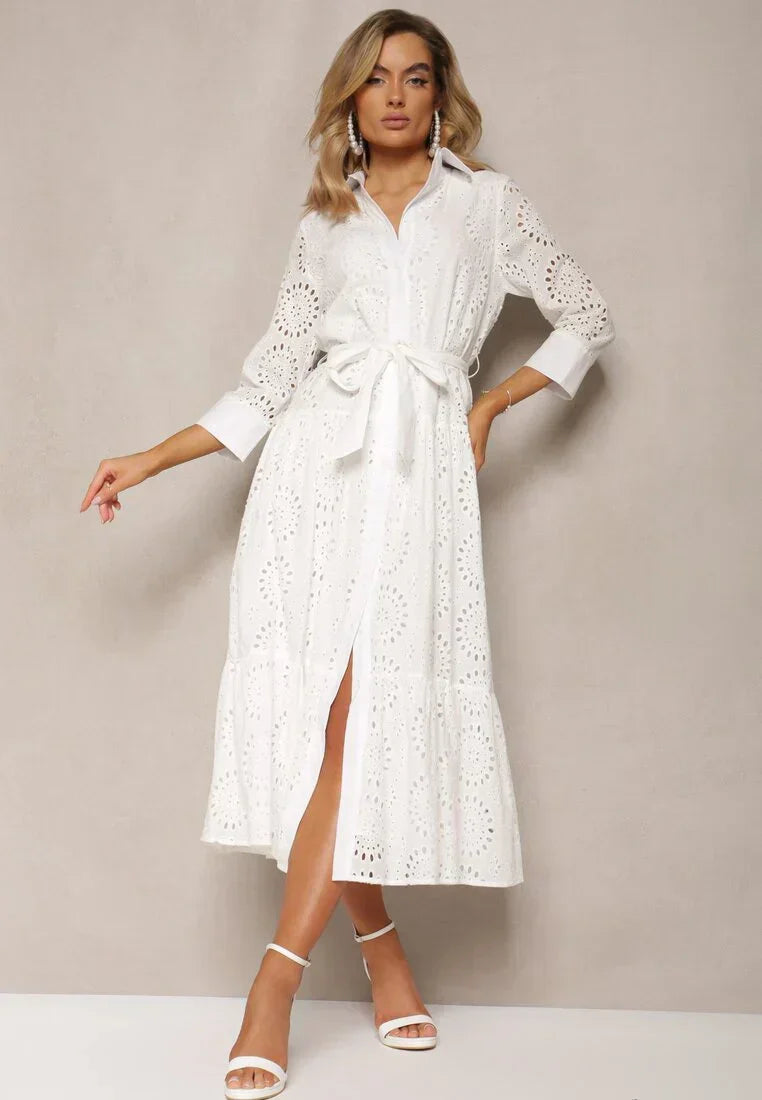 Julienne | Detail Midi Dress