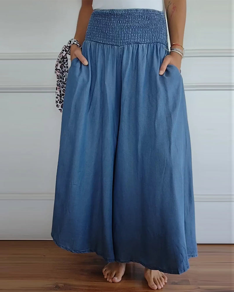 Amelia - Pants with Elastic Waist