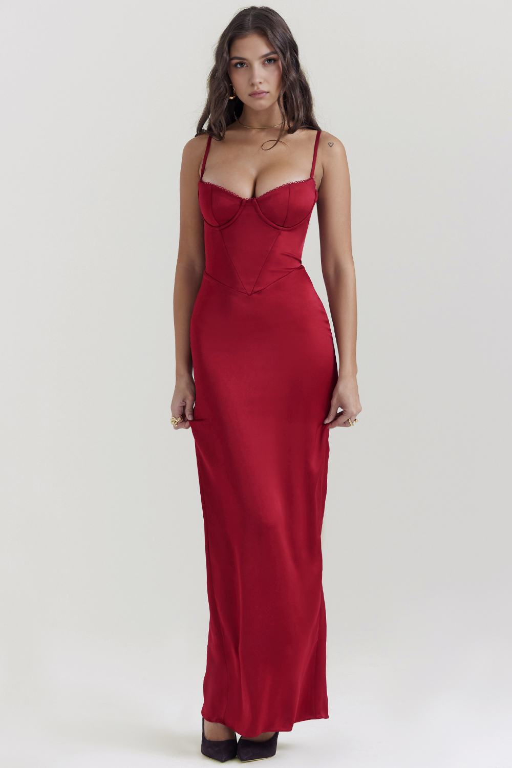 Rubina | Satin Dress