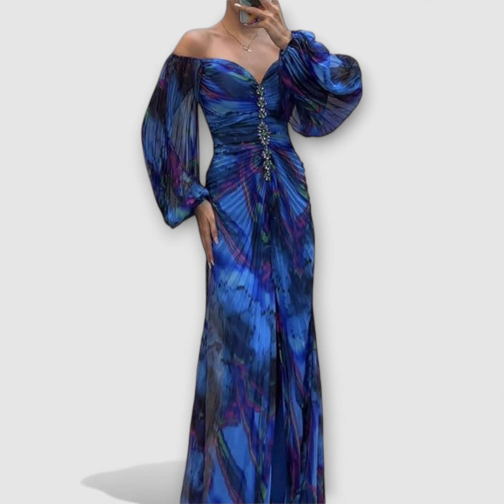 Gisselle | Elegant Dress with V-Neckline