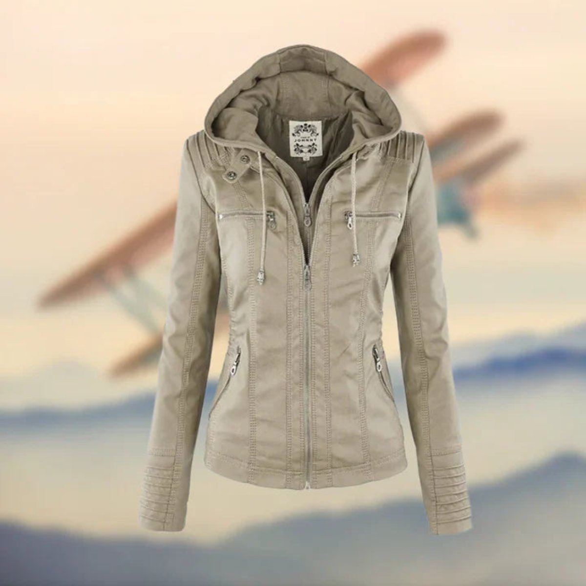 Maé Luxe Leather Jacket