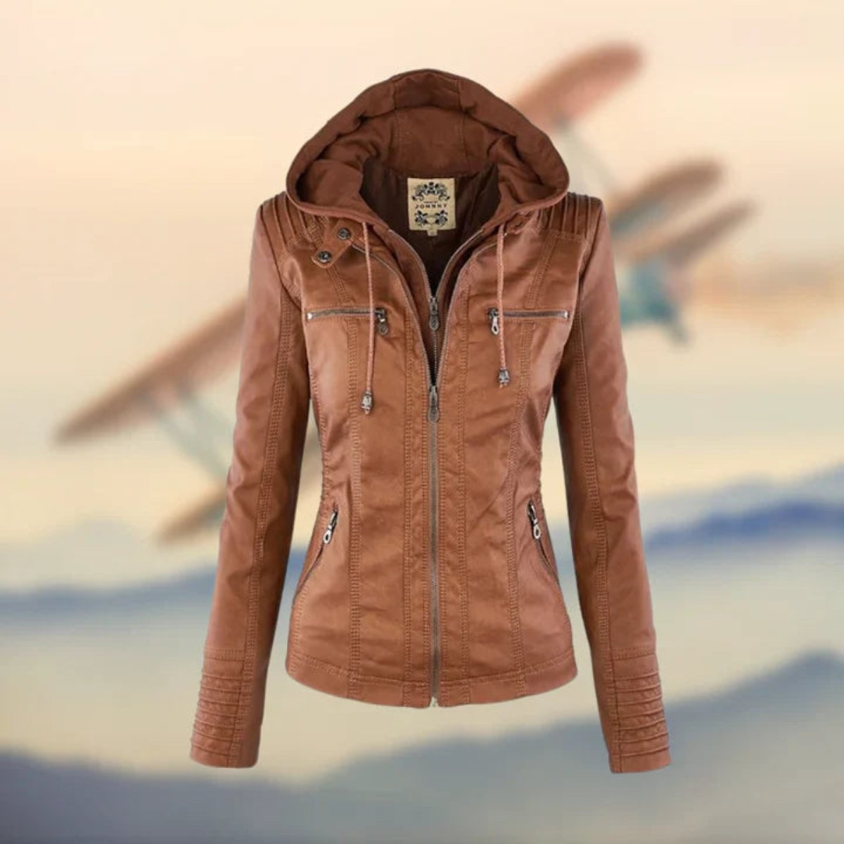 Maé Luxe Leather Jacket