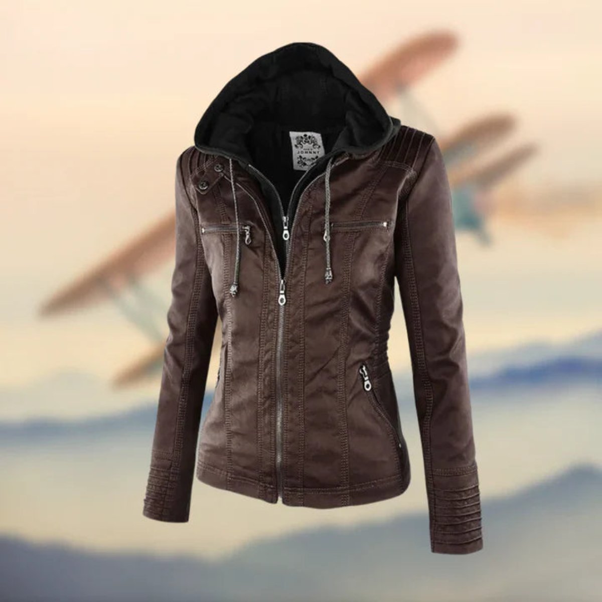 Maé Luxe Leather Jacket