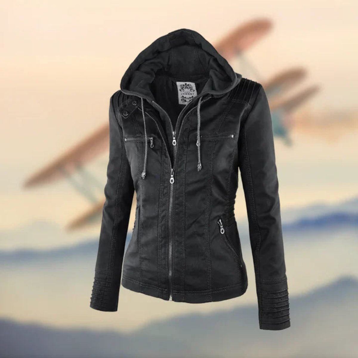 Maé Luxe Leather Jacket