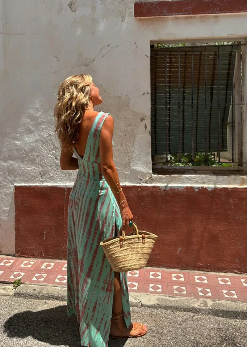 IBIZA | Tie-Dye Printed Dress