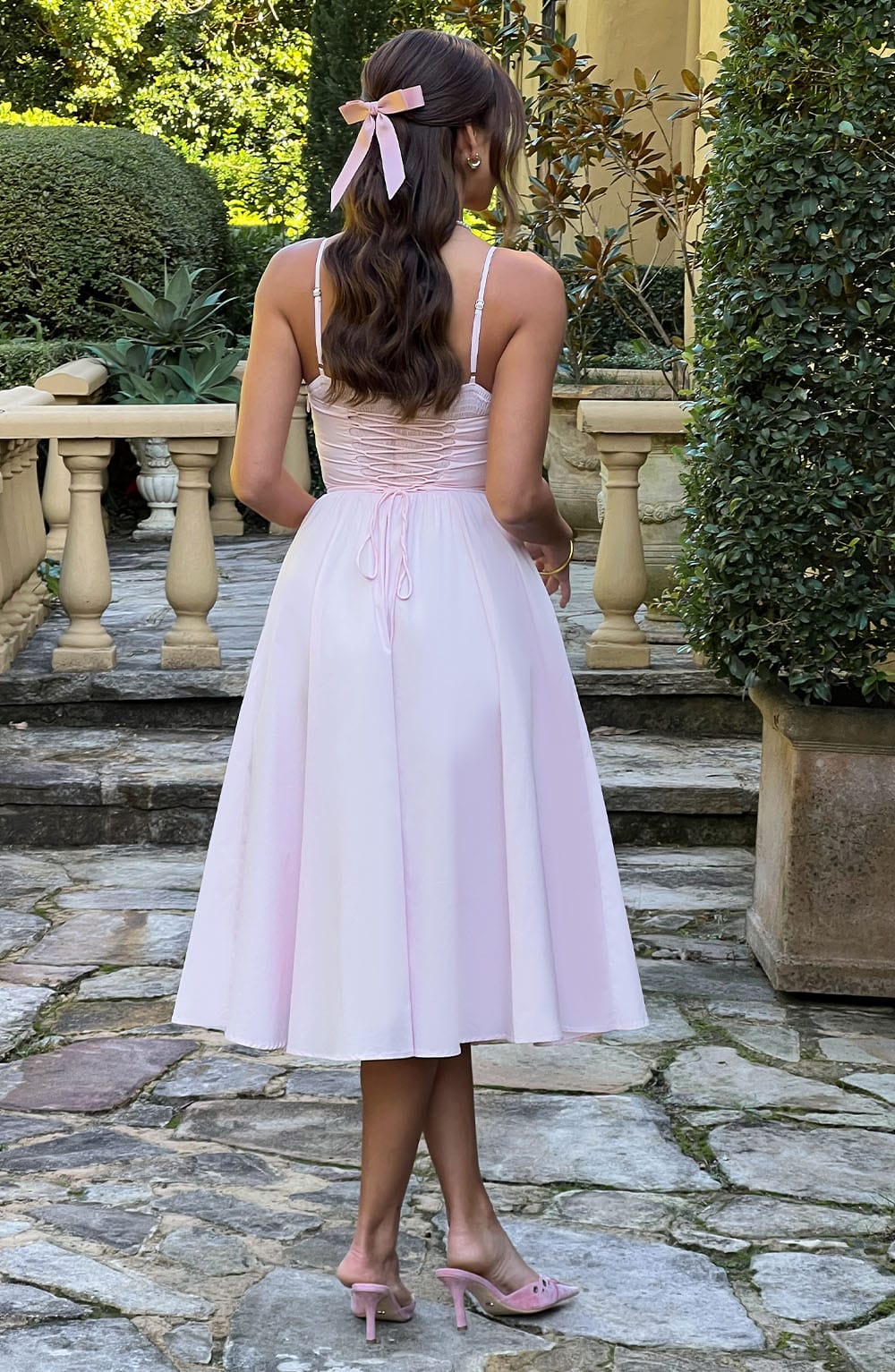 Grace | Corset Midi Dress