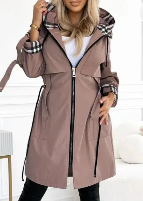 Natalie | Cozy Lightweight Zip Coat