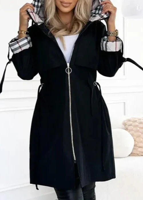 Natalie | Cozy Lightweight Zip Coat