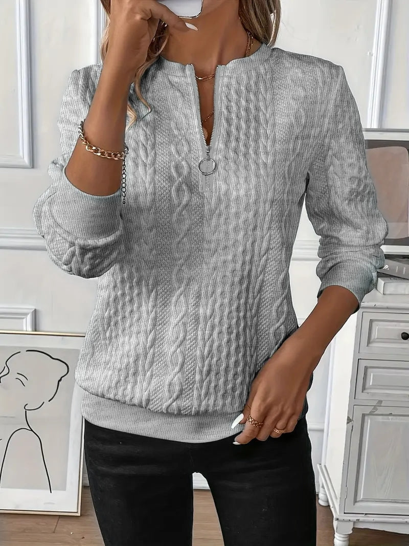 Elysha Zip Pullover